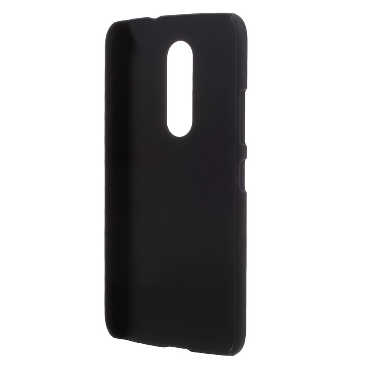 Rubberized PC Hard Cell Phone Case for Motorola Moto M - Black-3