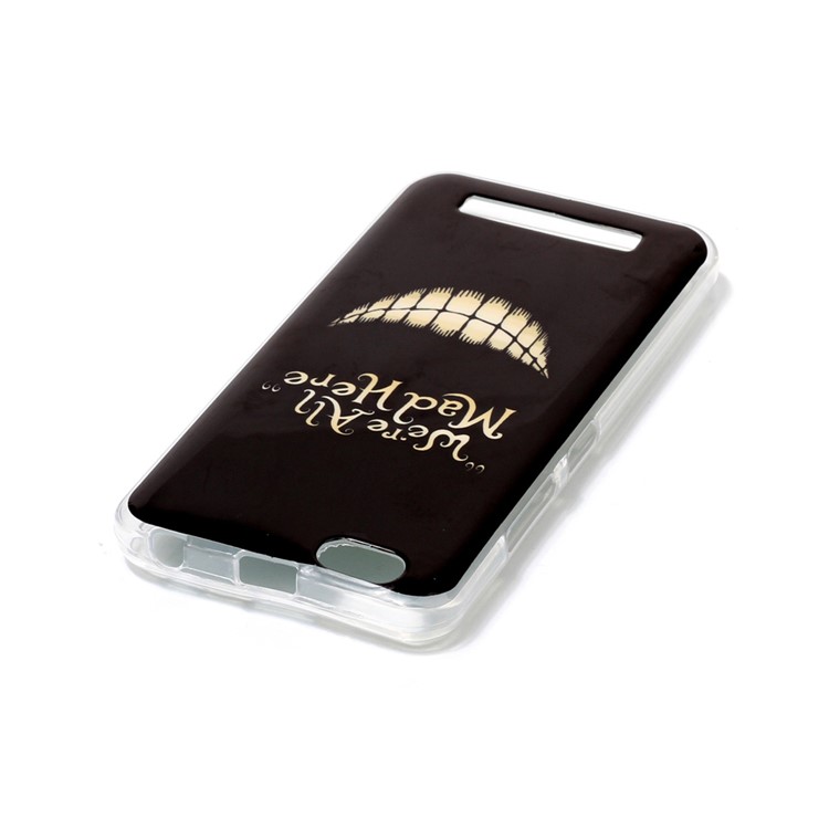 Pattern IMD TPU Mobile Case for Lenovo Vibe C A2020 - We are All Mad Here-3