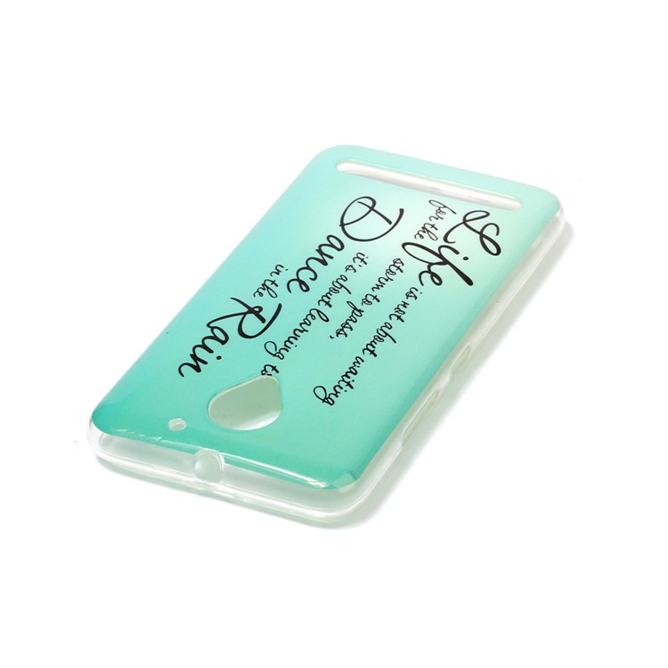 Pattern Printing IMD TPU Case for Lenovo Vibe C2 - Inspirational Quote-3