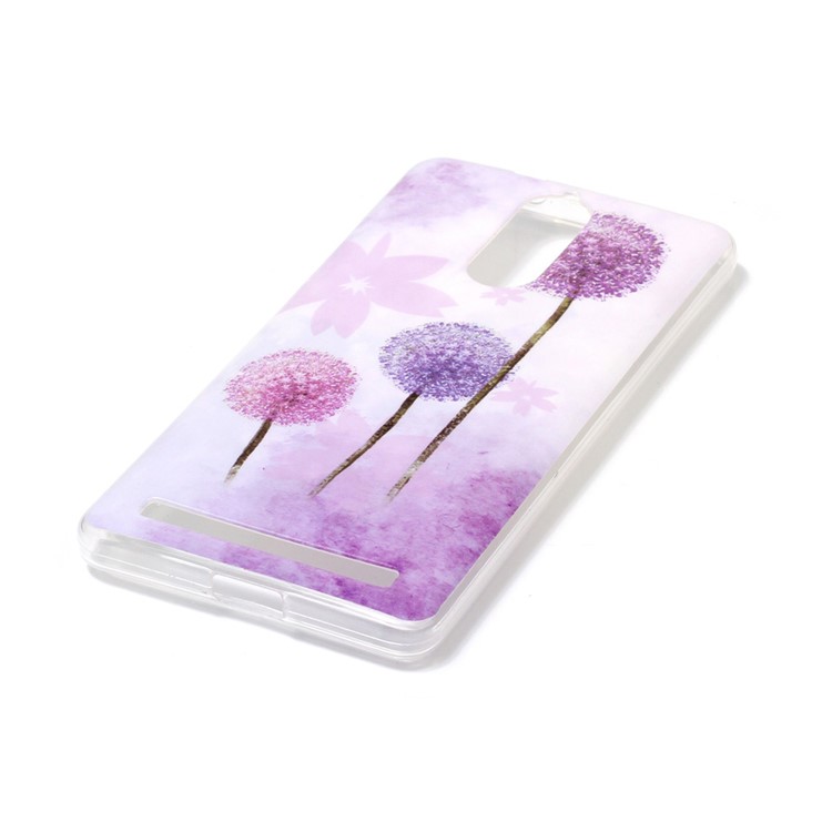 Patterned IMD TPU Case for Lenovo K5 Note - Dandelion-2