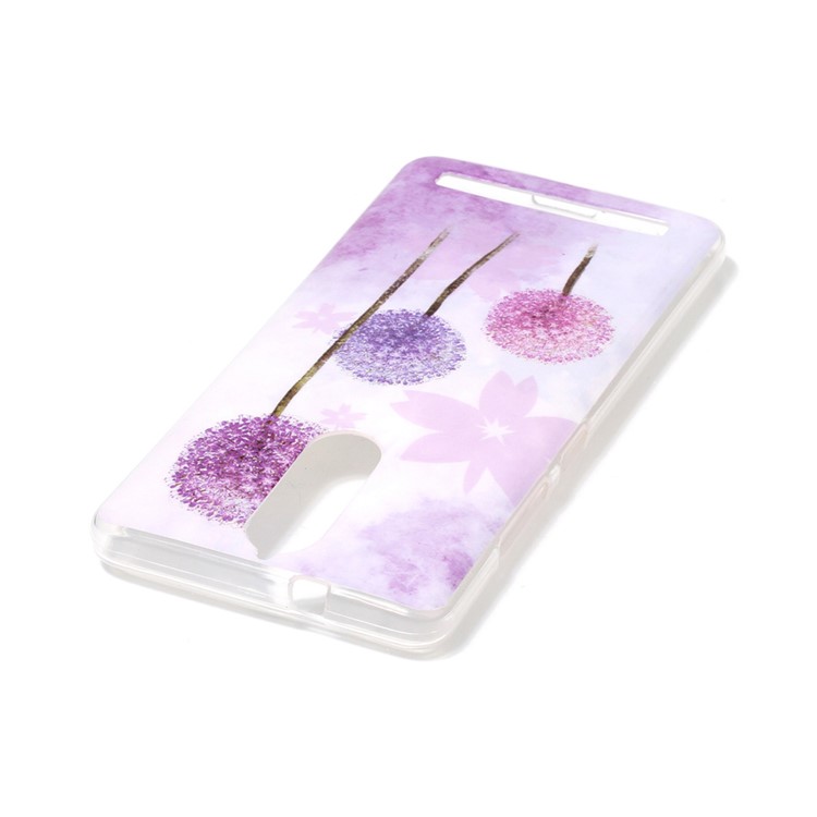 Patterned IMD TPU Case for Lenovo K5 Note - Dandelion-3