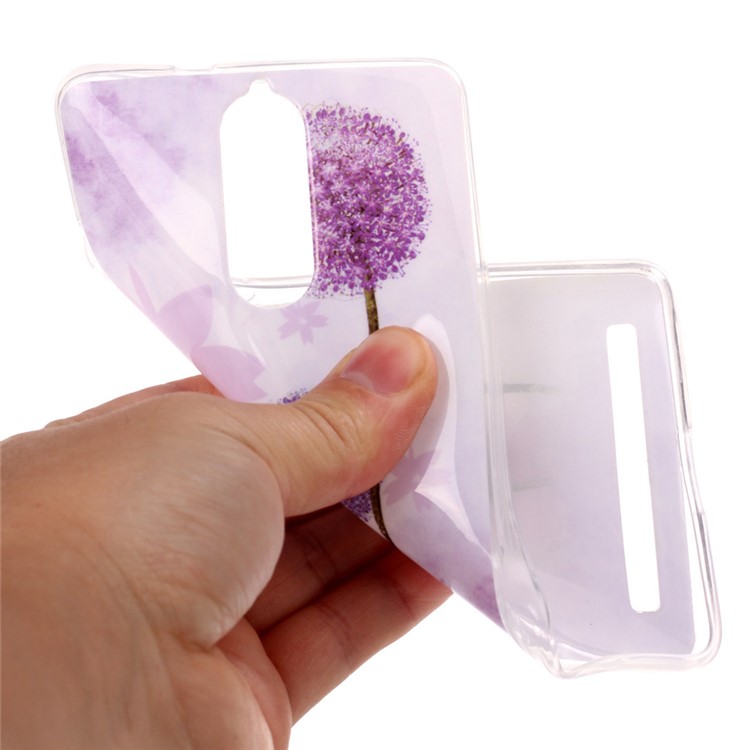 Patterned IMD TPU Case for Lenovo K5 Note - Dandelion-4