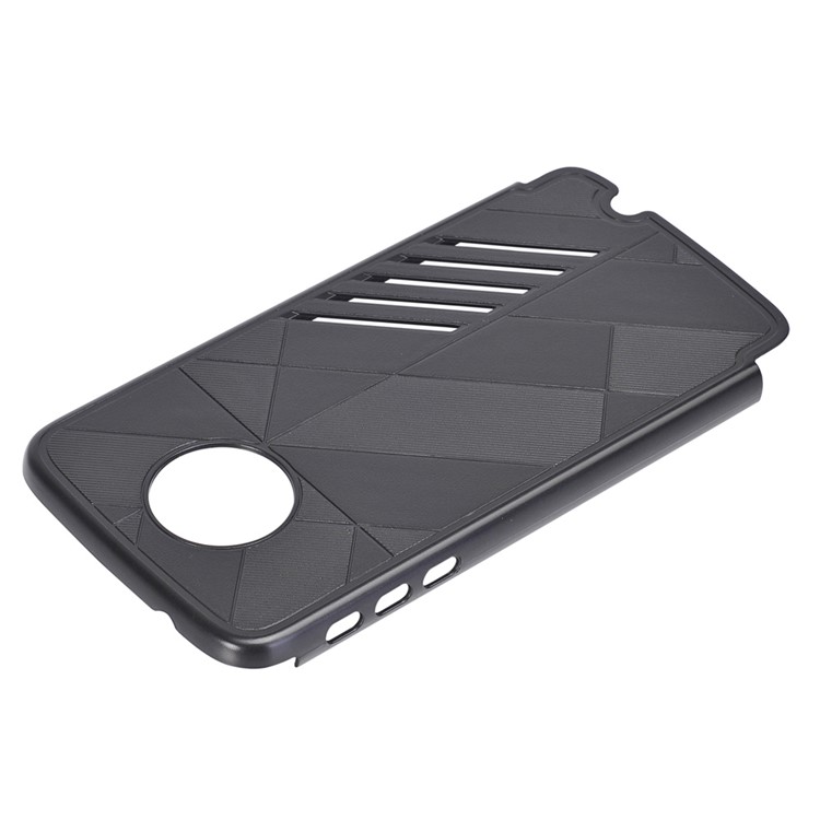 Armor Shock-resistant Hybrid Mobile Case (PC + TPU) for Motorola Moto Z Play - Black-7