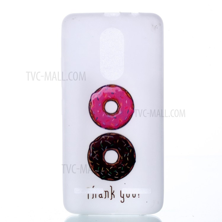 Luminous Patterned TPU Mobile Phone Case for Lenovo K6 - Doughnuts-3