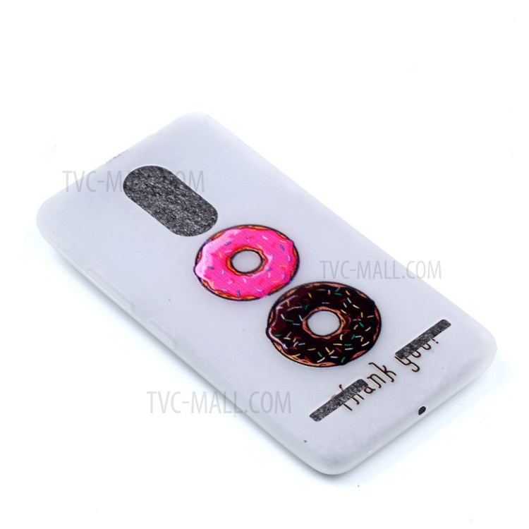 Luminous Patterned TPU Mobile Phone Case for Lenovo K6 - Doughnuts-4