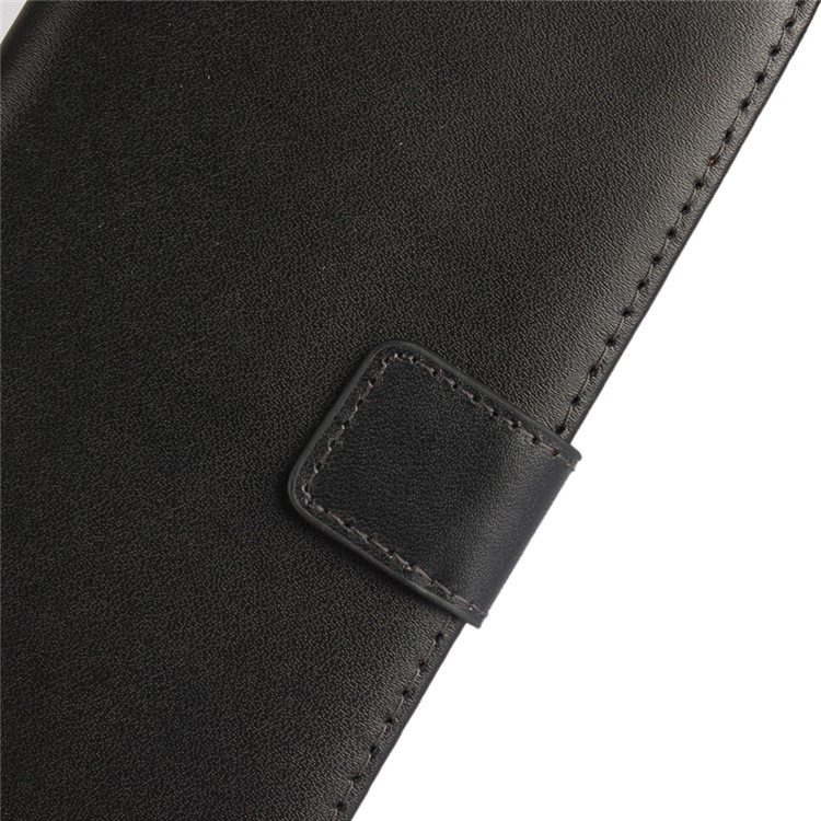 Split Leather Flip Stand Wallet Phone Case for Motorola Moto M-6