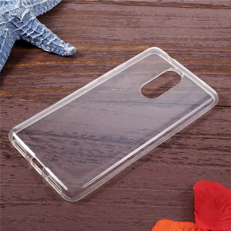 Glossy Clear TPU Mobile Phone Case for Lenovo K6 Note-1