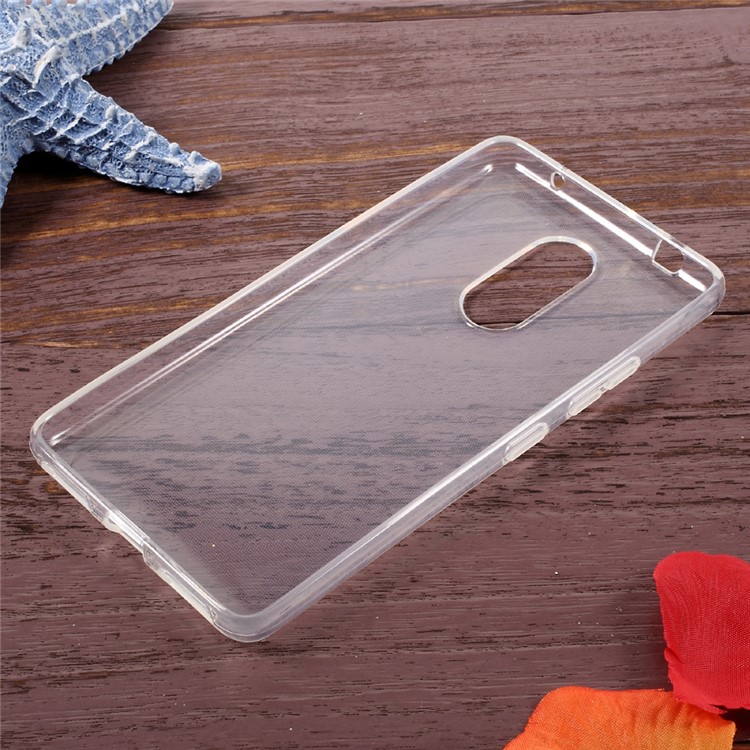 Glossy Clear TPU Mobile Phone Case for Lenovo K6 Note-2