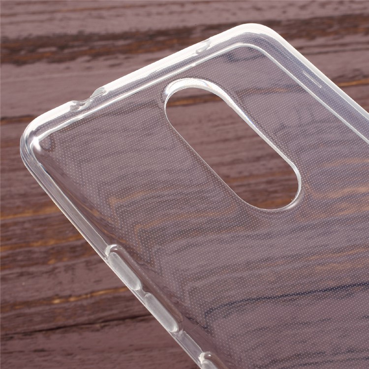 Glossy Clear TPU Mobile Phone Case for Lenovo K6 Note-3