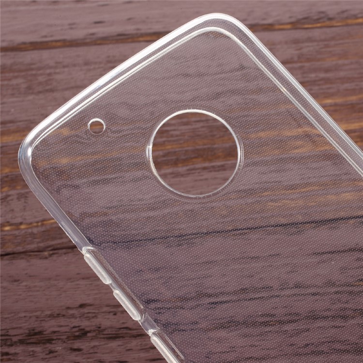 Glossy Clear TPU Mobile Phone Case for Motorola Moto X (2017)-3