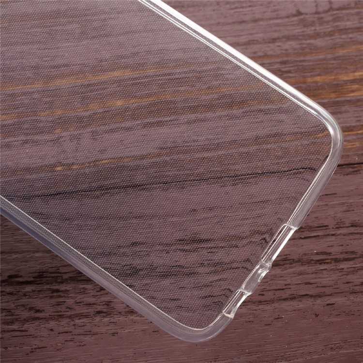 Glossy Clear TPU Mobile Phone Case for Motorola Moto X (2017)-4