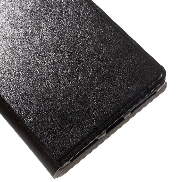 Crazy Horse Leather Mobile Phone Case for Lenovo Phab2 - Black-7
