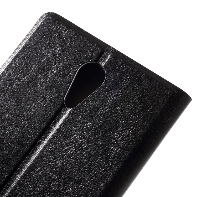 Crazy Horse Leather Mobile Phone Case for Lenovo Phab2 - Black-8