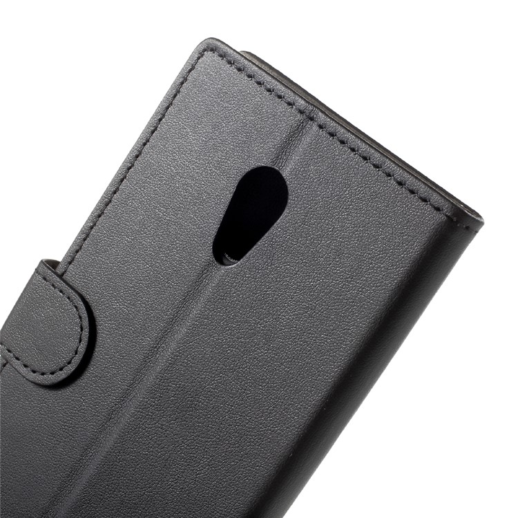 Phone Accessory Leather Wallet Stand Case for Lenovo P2 - Black-6