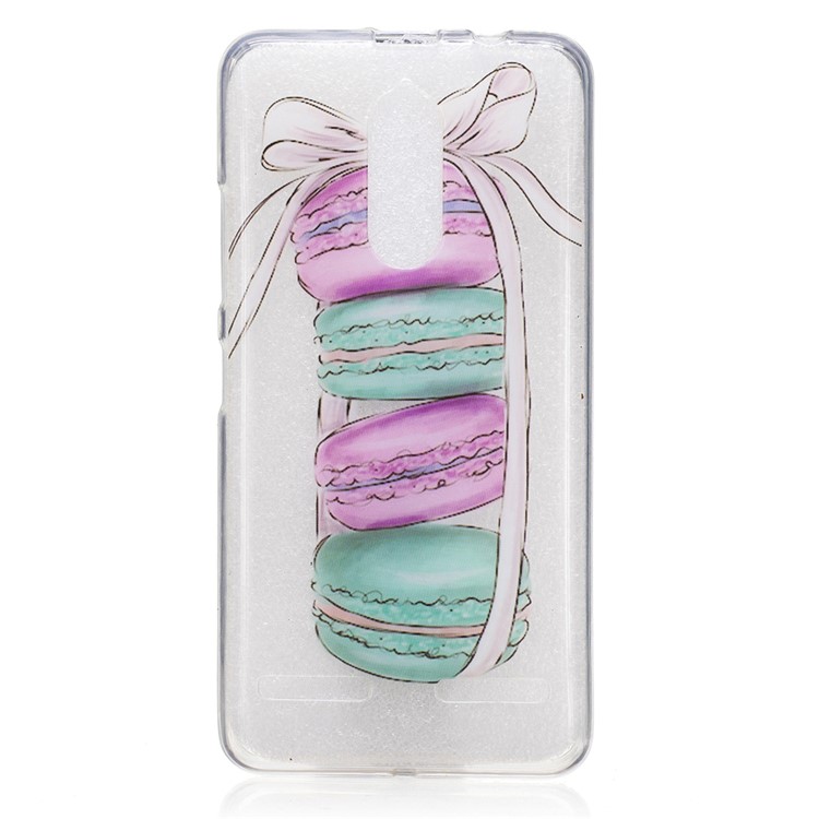 IMD Pattern Printing TPU Cell Phone Case for Lenovo K6 / K6 Power - Macaroon-1