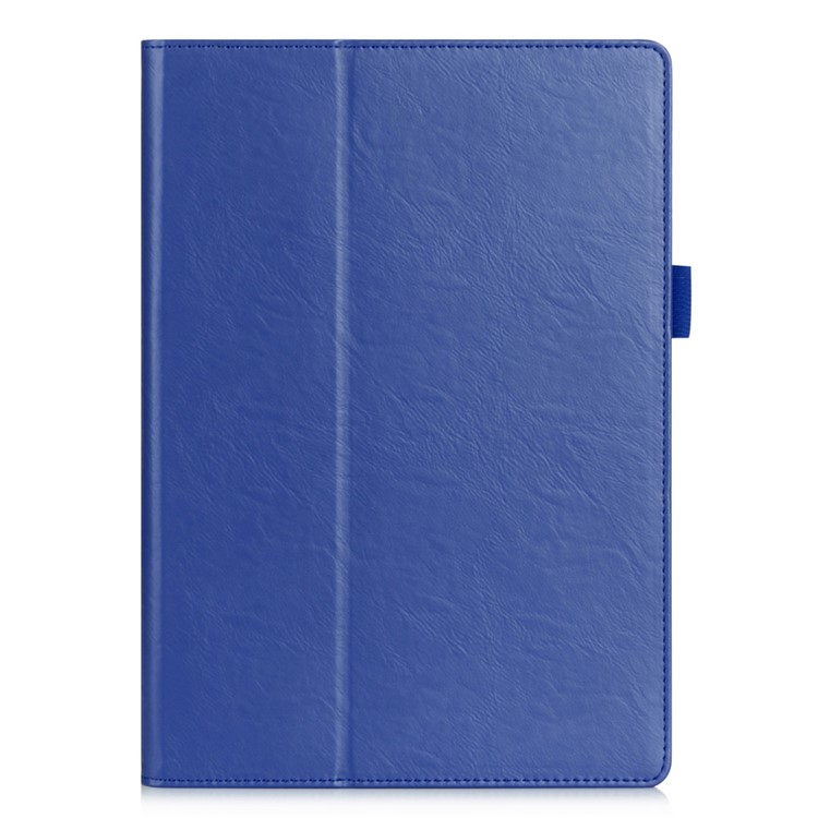 PU Caja de Tablet de cuero para Lenovo Tab3 10 Negocios TB3-X70 / Tab 10 TAB-X103F / Tab 2 X30F A10-30F 10.1 - Azul-1