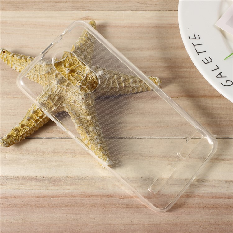 Glossy Clear TPU Mobile Phone Case for Lenovo K6 Power-2