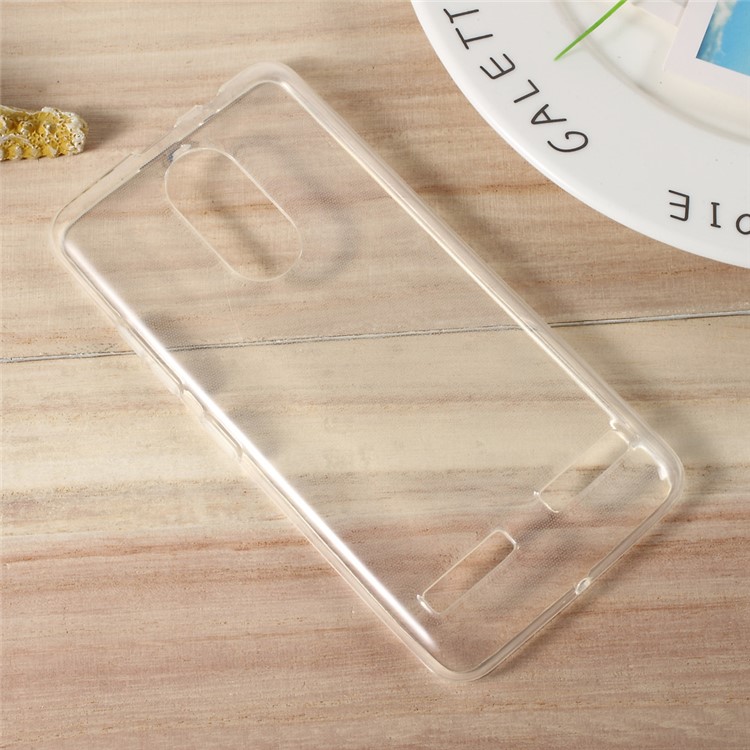 Glossy Clear TPU Mobile Phone Case for Lenovo K6 Power-3