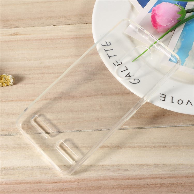 Glossy Clear TPU Mobile Phone Case for Lenovo K6 Power-4