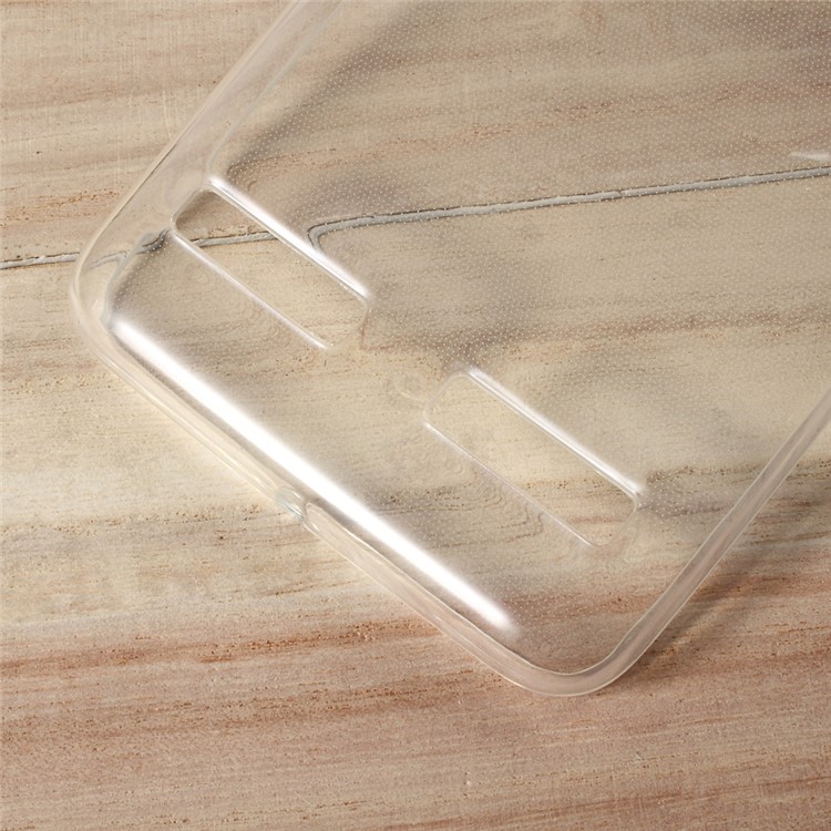 Glossy Clear TPU Mobile Phone Case for Lenovo K6 Power-5