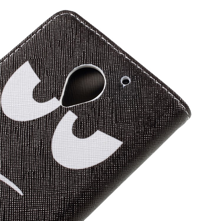Pattern Printing Magnetic Leather Stand Case with Card Slots for Lenovo Vibe C2 - Do not Touch My Phone-8