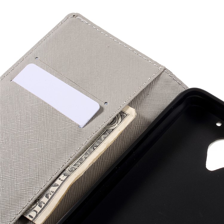Pattern Printing Magnetic Leather Stand Case with Card Slots for Lenovo Vibe C2 - Do not Touch My Phone-9
