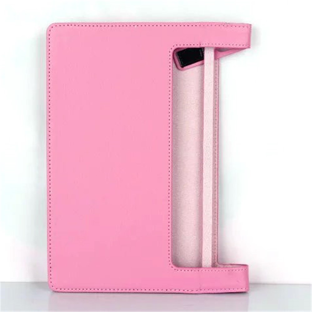 Lychee Texture PU Leather Case Accessory for Lenovo Yoga Tab 3 10 (10.1-inch) - Pink-2