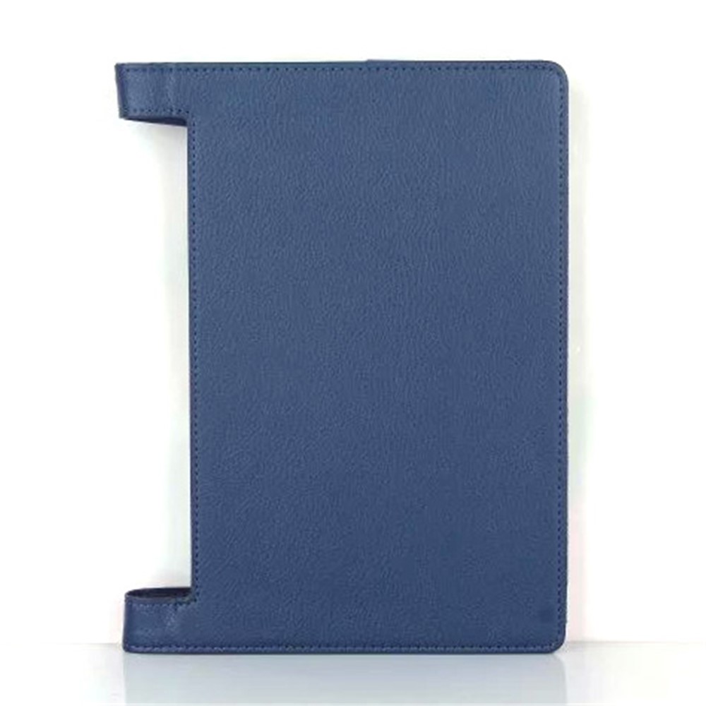 Lychee Texture Foilo Leather Cover Case for Lenovo Yoga Tab 3 10 (10.1-inch) - Blue-1