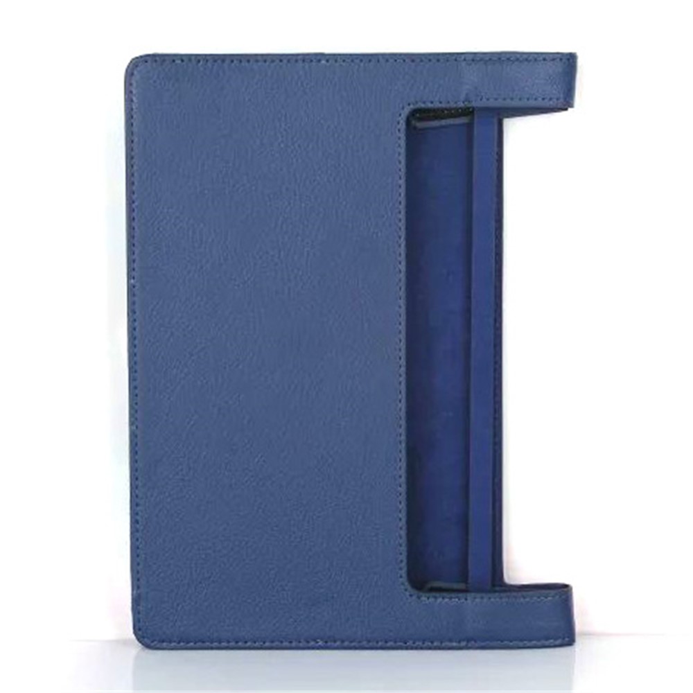Lychee Texture Foilo Leather Cover Case for Lenovo Yoga Tab 3 10 (10.1-inch) - Blue-2