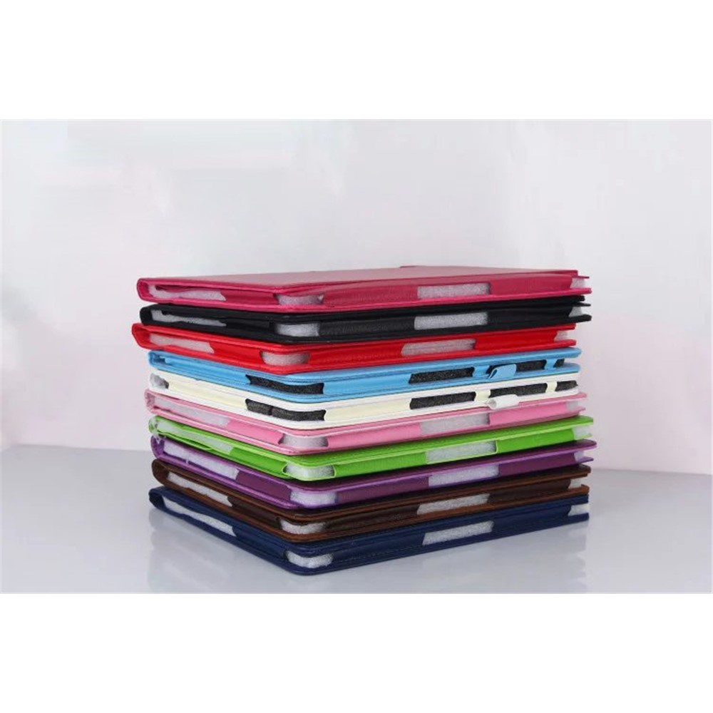Lychee Texture Foilo Leather Cover Case for Lenovo Yoga Tab 3 10 (10.1-inch) - Blue-8