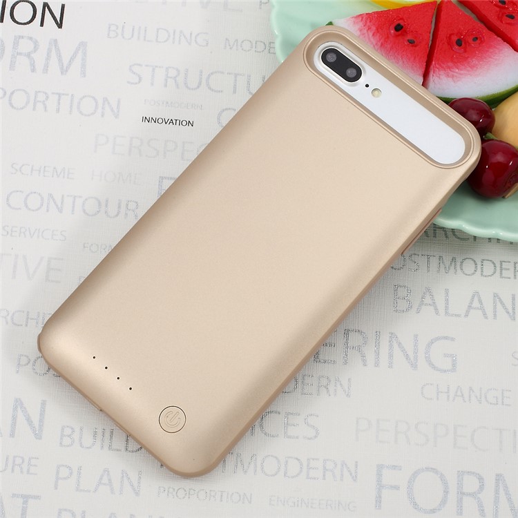 IFANS MFI Certified 4000mAh Portable Charger Case External Battery Power Bank for iPhone 7 Plus / iPhone 7 Plus (PRODUCT)RED Special Edition - Gold-1