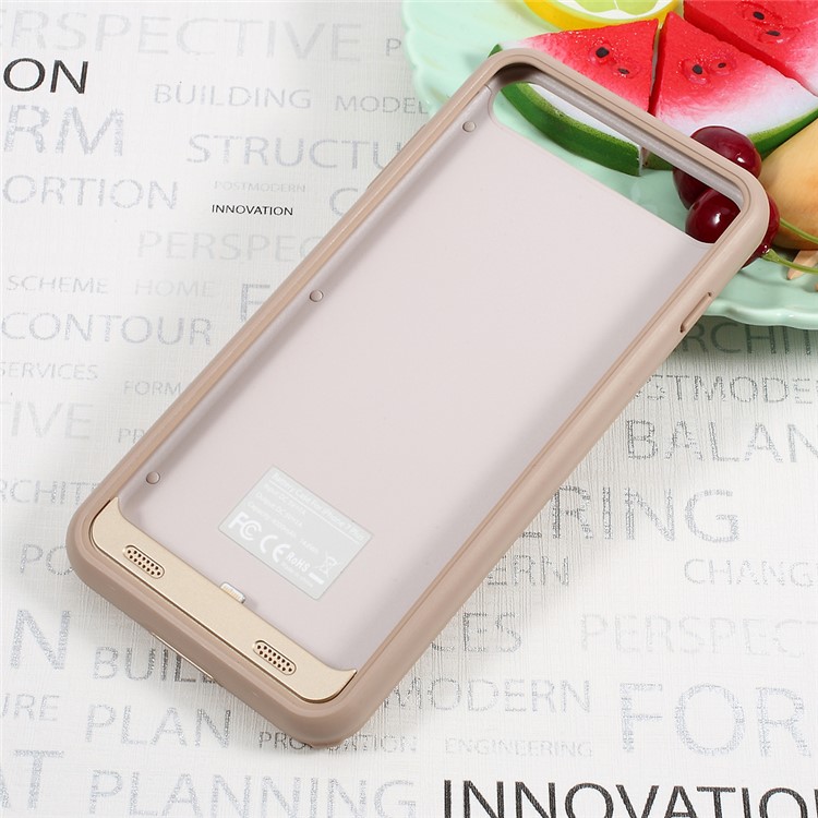 IFANS MFI Certified 4000mAh Portable Charger Case External Battery Power Bank for iPhone 7 Plus / iPhone 7 Plus (PRODUCT)RED Special Edition - Gold-2