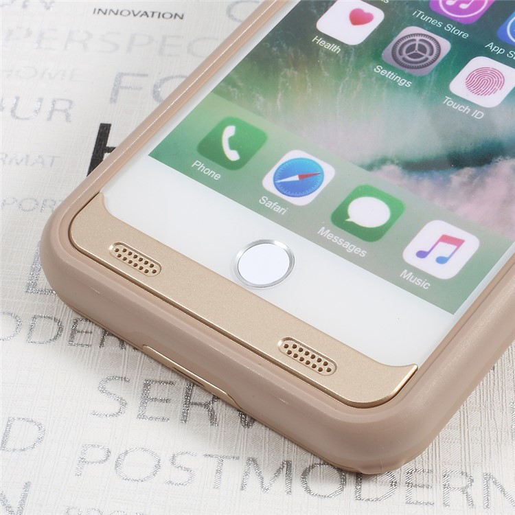 IFANS MFI Certified 4000mAh Portable Charger Case External Battery Power Bank for iPhone 7 Plus / iPhone 7 Plus (PRODUCT)RED Special Edition - Gold-7
