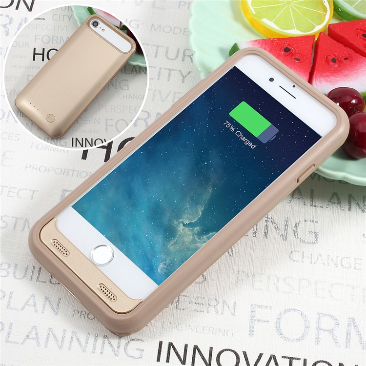 IFANS MFI Certified 3100mAh Extended Rechargeable Battery Case for iPhone 7 / iPhone 7 (PRODUCT)RED Special Edition - Gold-1