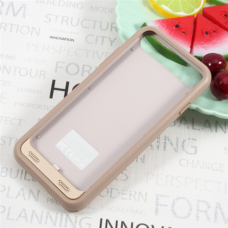 IFANS MFI Certified 3100mAh Extended Rechargeable Battery Case for iPhone 7 / iPhone 7 (PRODUCT)RED Special Edition - Gold-3