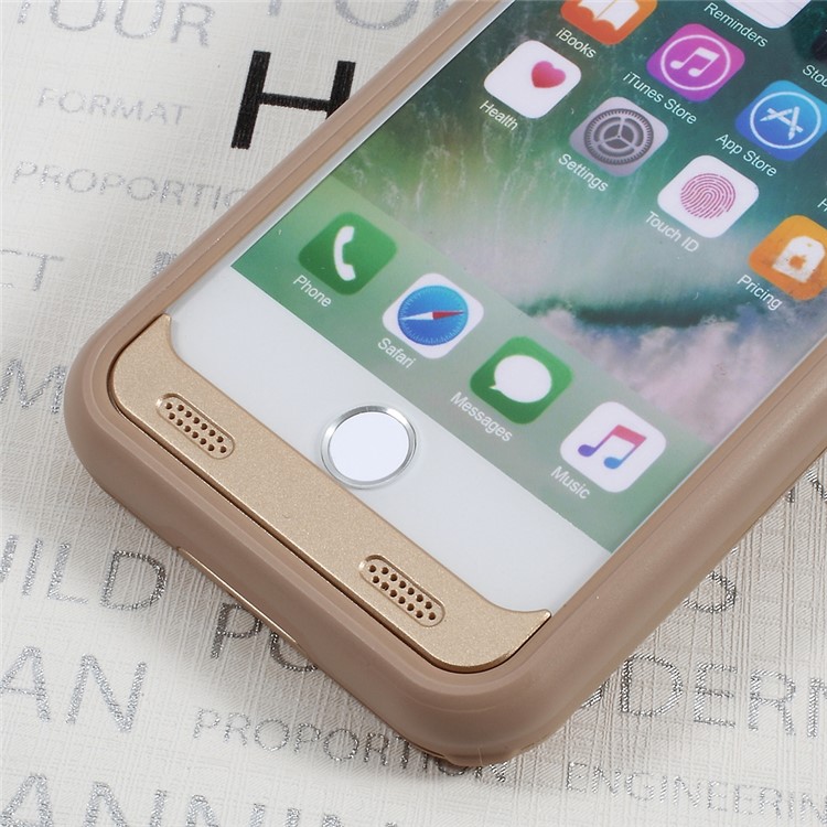 IFANS MFI Certified 3100mAh Extended Rechargeable Battery Case for iPhone 7 / iPhone 7 (PRODUCT)RED Special Edition - Gold-6