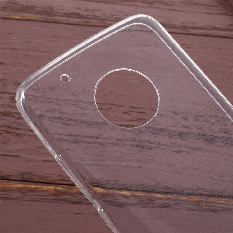 Ultrathin Clear Soft TPU Cell Phone Case for Motorola Moto G5 Plus - Transparent-4