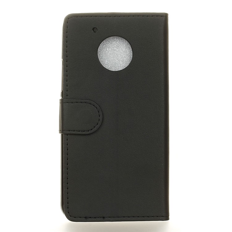 Wallet Leather Stand Case for Motorola Moto G5 - Black-3