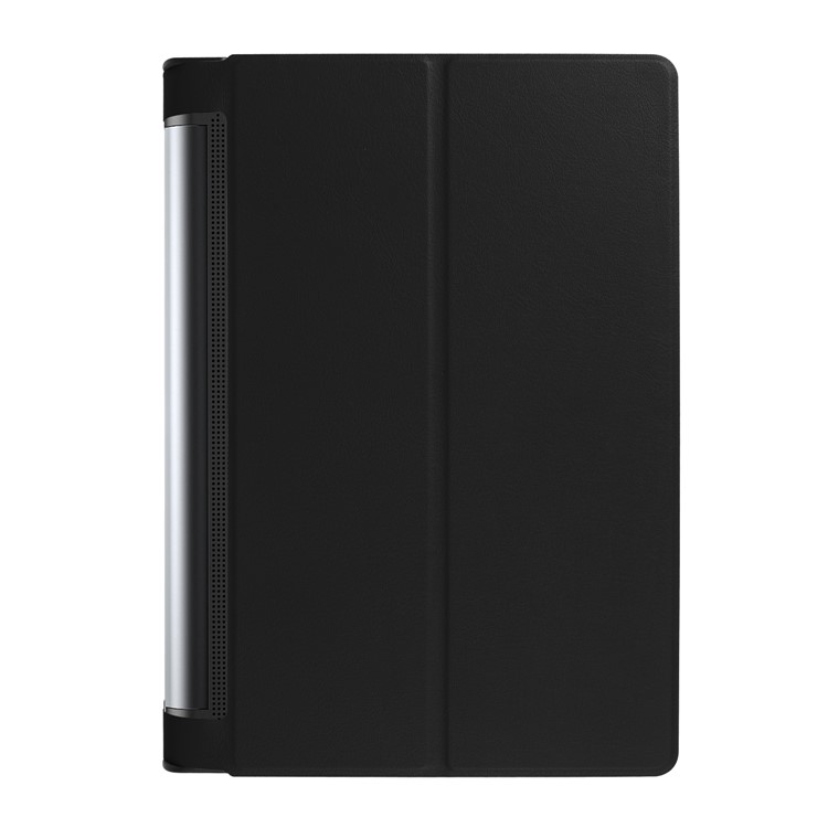 Stand Leather Tablet Case for Lenovo Yoga Tab 3 10.0 Plus / 10.0 Pro X90 - Black-2