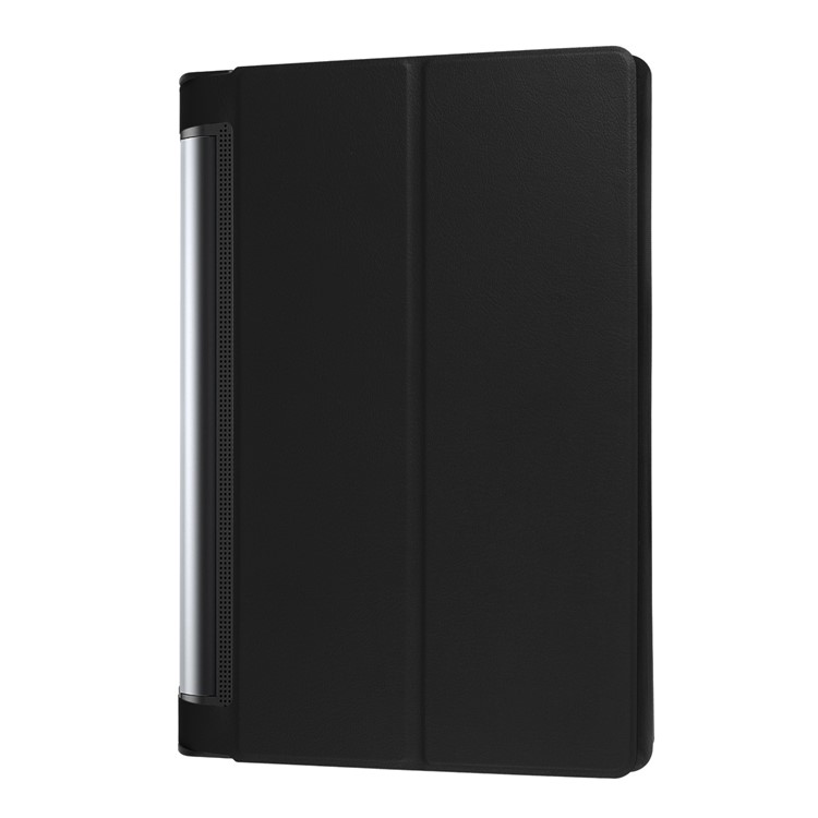 Stand Leather Tablet Case for Lenovo Yoga Tab 3 10.0 Plus / 10.0 Pro X90 - Black-4