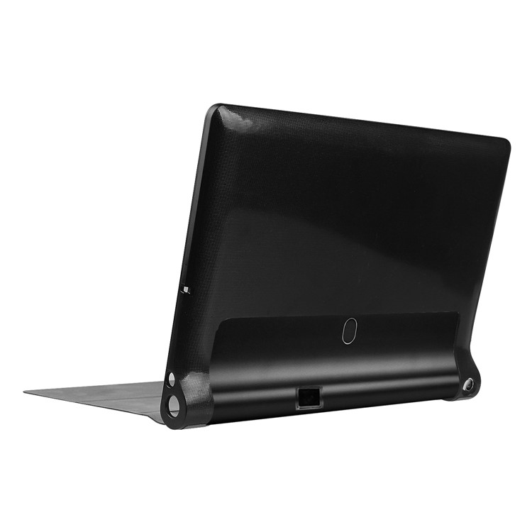 Stand Leather Flip Shell for Lenovo Yoga Tab 3 10.0 Plus / 10.0 Pro X90 - Pink-5