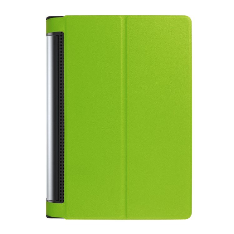 PU Leather Stand Case for Lenovo Yoga Tab 3 10.0 Plus / 10.0 Pro X90 - Green-2