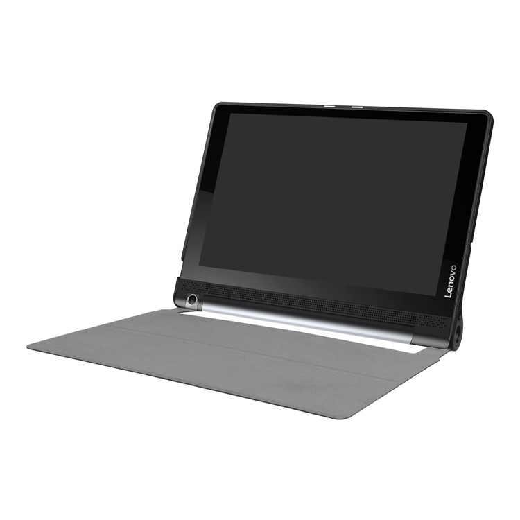 PU Leather Stand Case for Lenovo Yoga Tab 3 10.0 Plus / 10.0 Pro X90 - Green-6