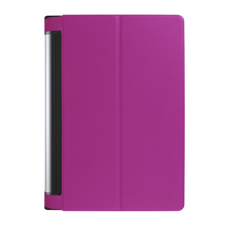 Stand Leather Protective Cover Case for Lenovo Yoga Tab 3 10.0 Plus / 10.0 Pro X90 - Purple-2