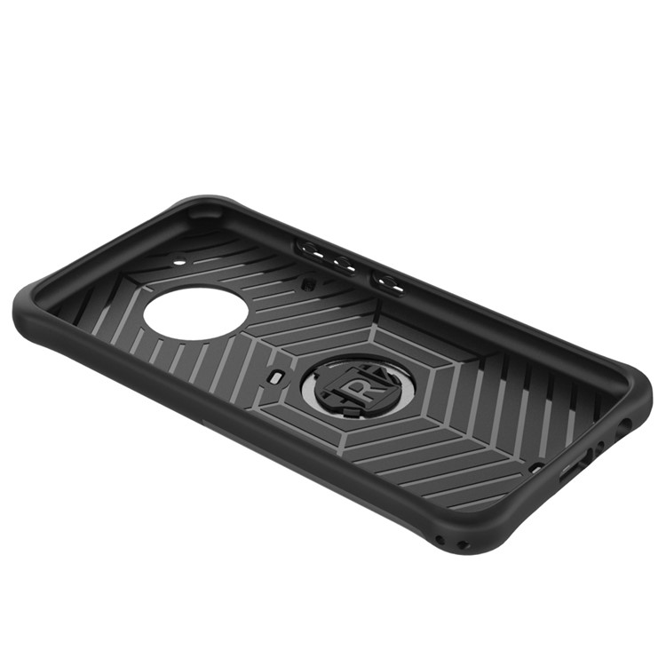 Armor PC + TPU Hybrid Case with Kickstand for Motorola Moto G5 Plus (2017) - Grey-2