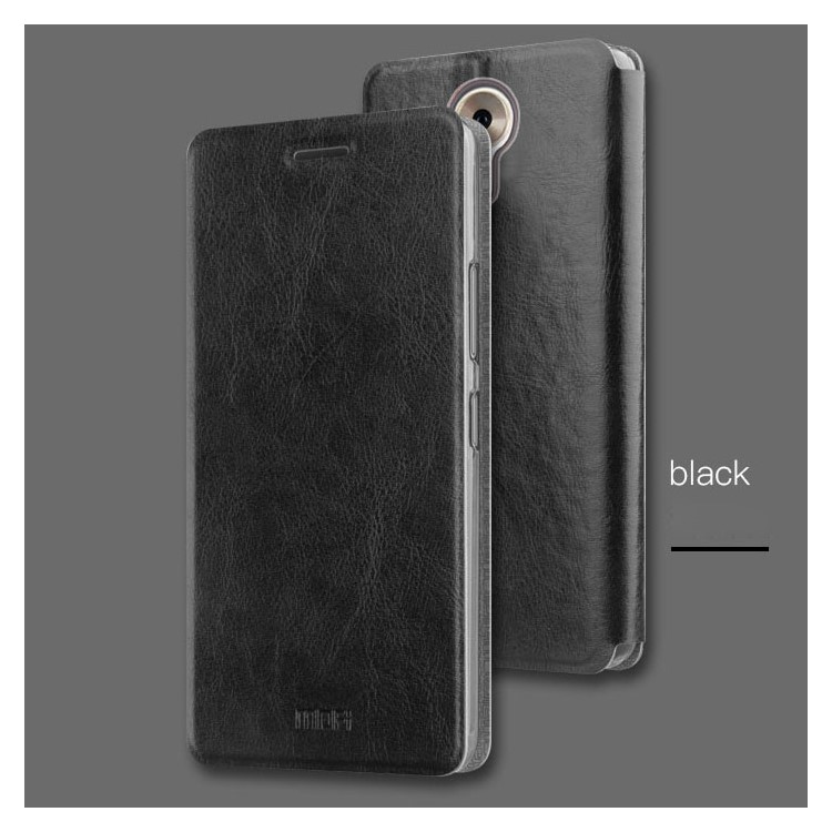 MOFI Rui Series Leather Stand Case for Lenovo ZUK Edge - Black-1