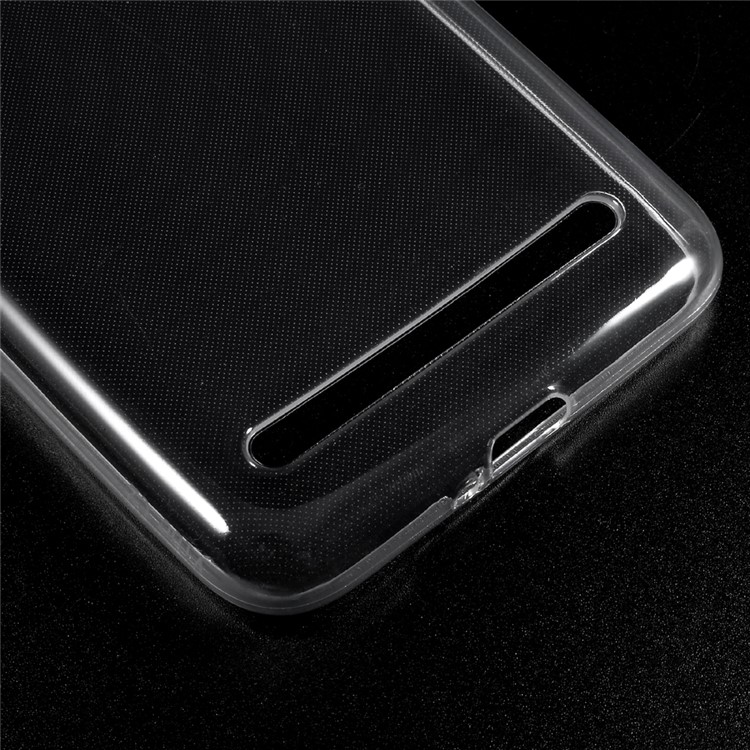 Ultra Thin Soft TPU Mobile Phone Back Case for Lenovo Vibe C2 - Transparent-3