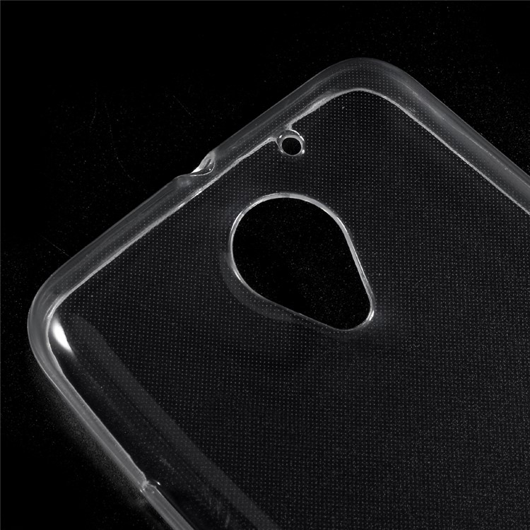 Ultra Thin Soft TPU Mobile Phone Back Case for Lenovo Vibe C2 - Transparent-4