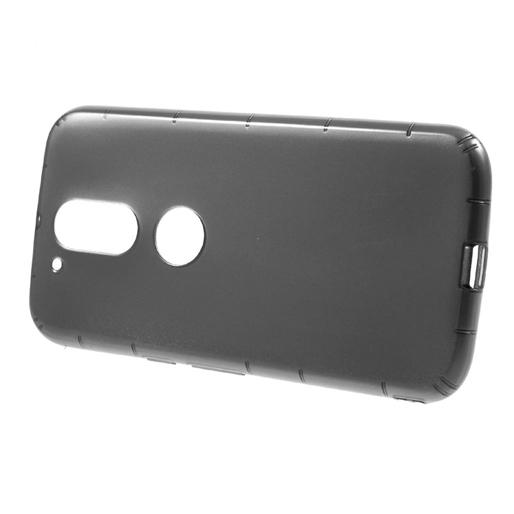 Drop-proof Gel TPU Cell Phone Casing for Motorola Moto G4 / G4 Plus - Grey-2