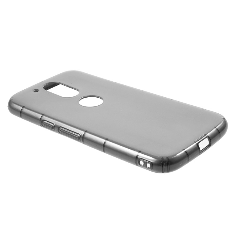 Drop-proof Gel TPU Cell Phone Casing for Motorola Moto G4 / G4 Plus - Grey-3